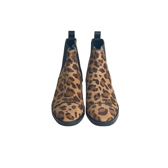 Cole Haan Mara Grand Chelsea Ankle Boots Leopard Print Womens 9 New - Picture 3 of 8
